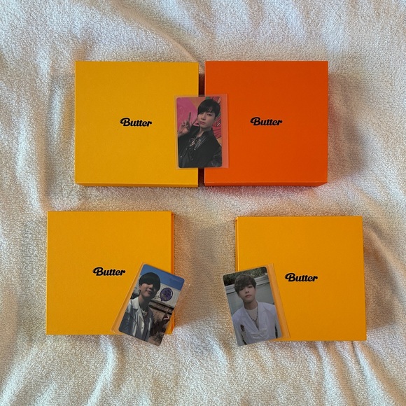 bts butter album set + lucky draw maknae line photocards - Picture 1 of 5